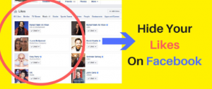 how to hide your likes from facebook