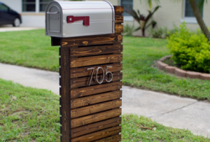 modern mailbox