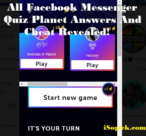 Quiz your friends game