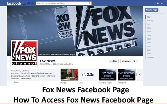 Fox News Facebook Page - How To Access Fox News Facebook Page - iSogtek