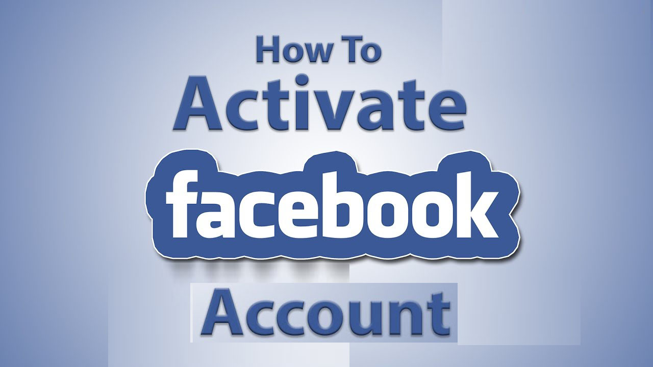 How to Activate Facebook Account - Recover Delete Facebook Account - Activate Deactivated Facebook Account