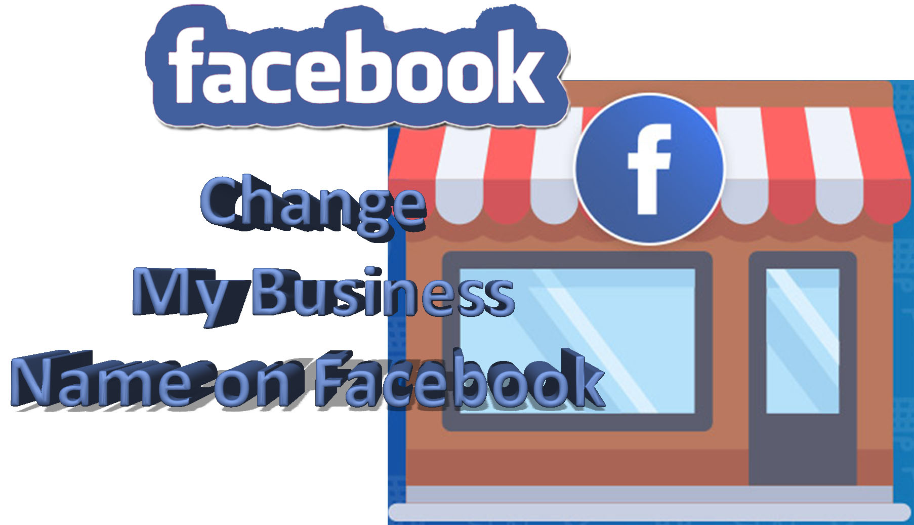 change the name of my business facebook page