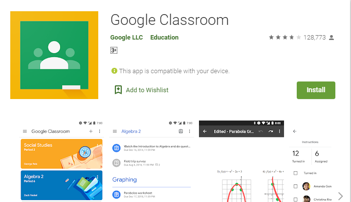 download classroom google com